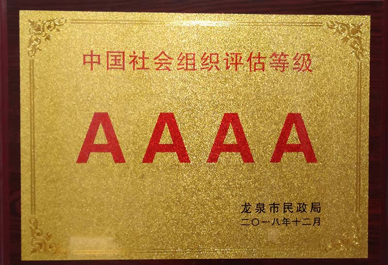 佛山中国社会组织评估等级AAAA